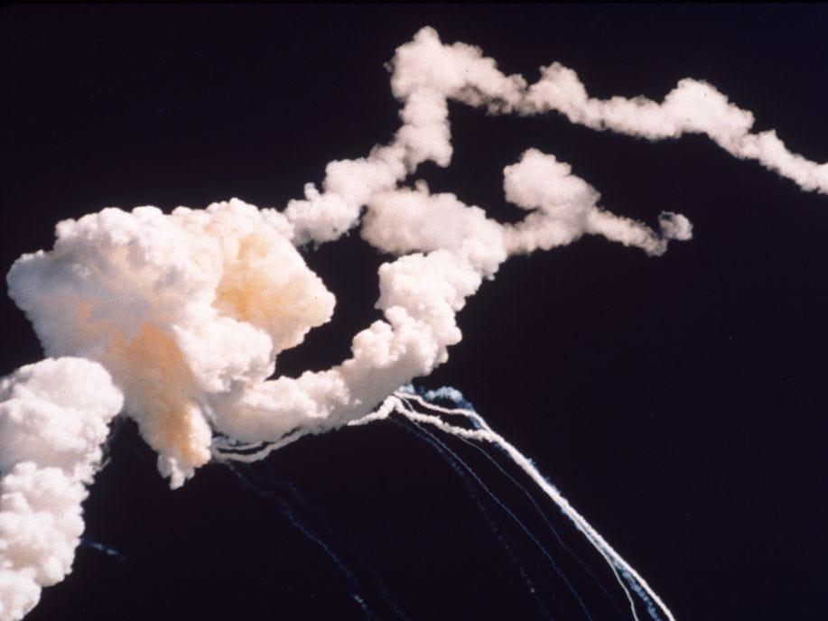 NASA的挑战者号航天飞机40年前爆炸：其历史照片 - Business Insider